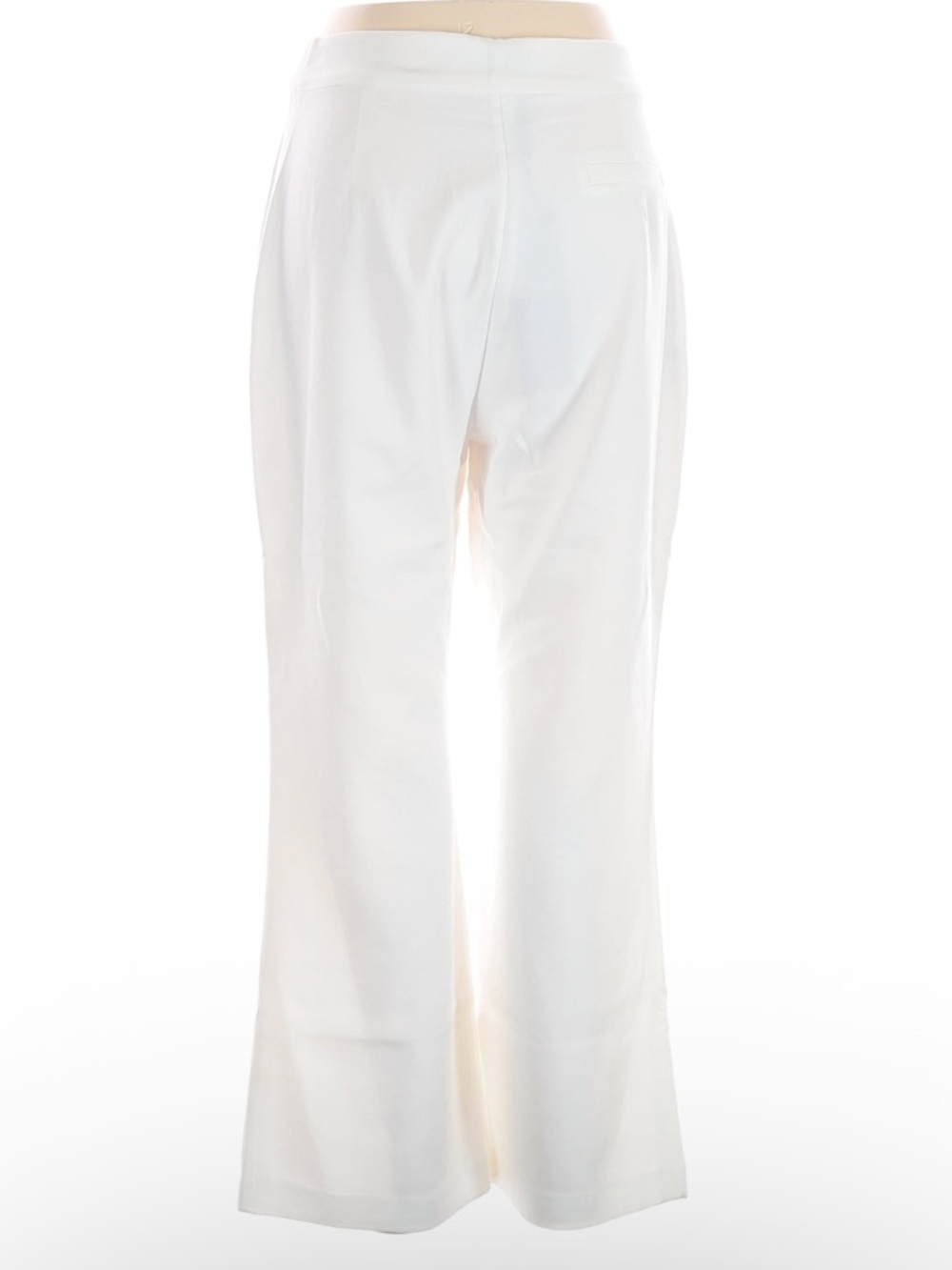 Elliatt Epitomize Ivory Wide Leg Pants High Rise Bridal Trousers NWT Large - Picture 4 of 6
